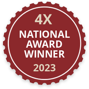 4x National Award Winner 2023